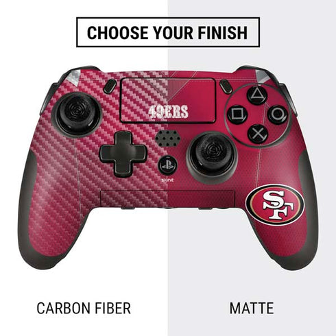 NFL San Francisco 49ers Team Jersey PlayStation Scuf Vantage 2 Controller Skin